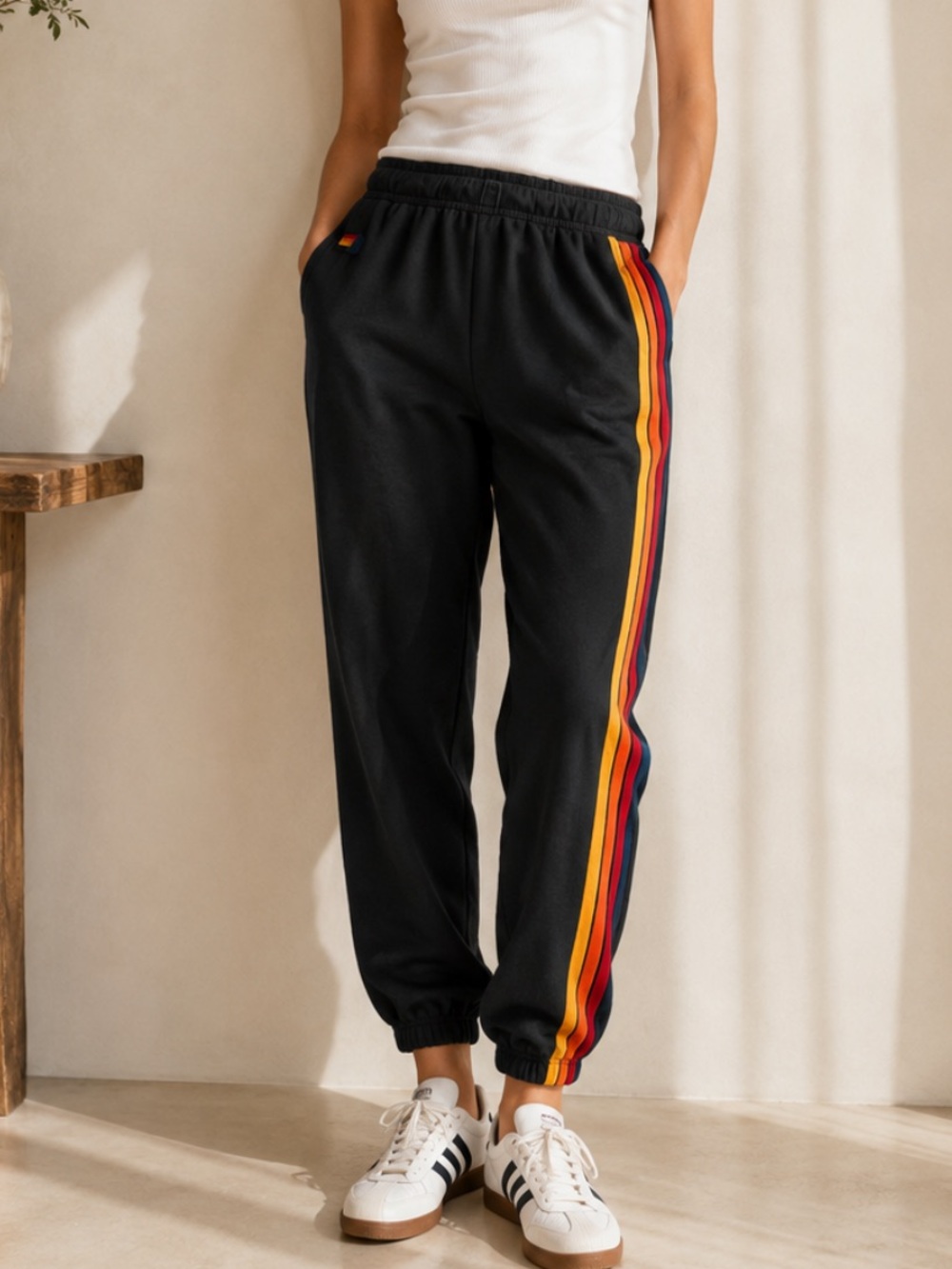 Aviator Nation Stripe Sweatpant Joggers